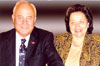 С женой О.Н. Эмануэль-Платэ, 2005 г.